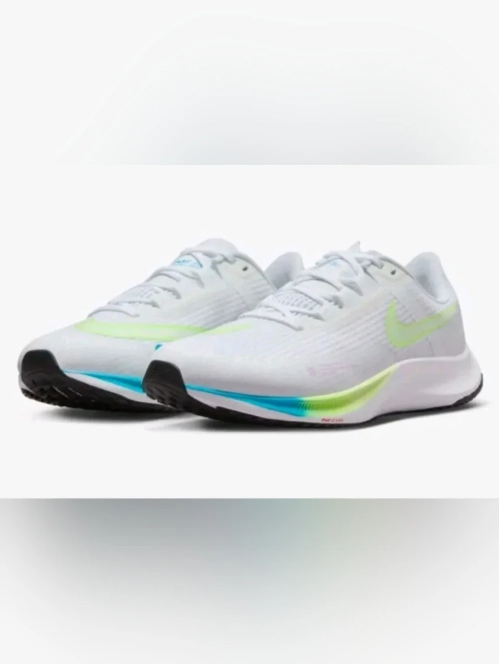 Size 11.5 - Nike Zoom Rival Fly 3 White Running Sneaker